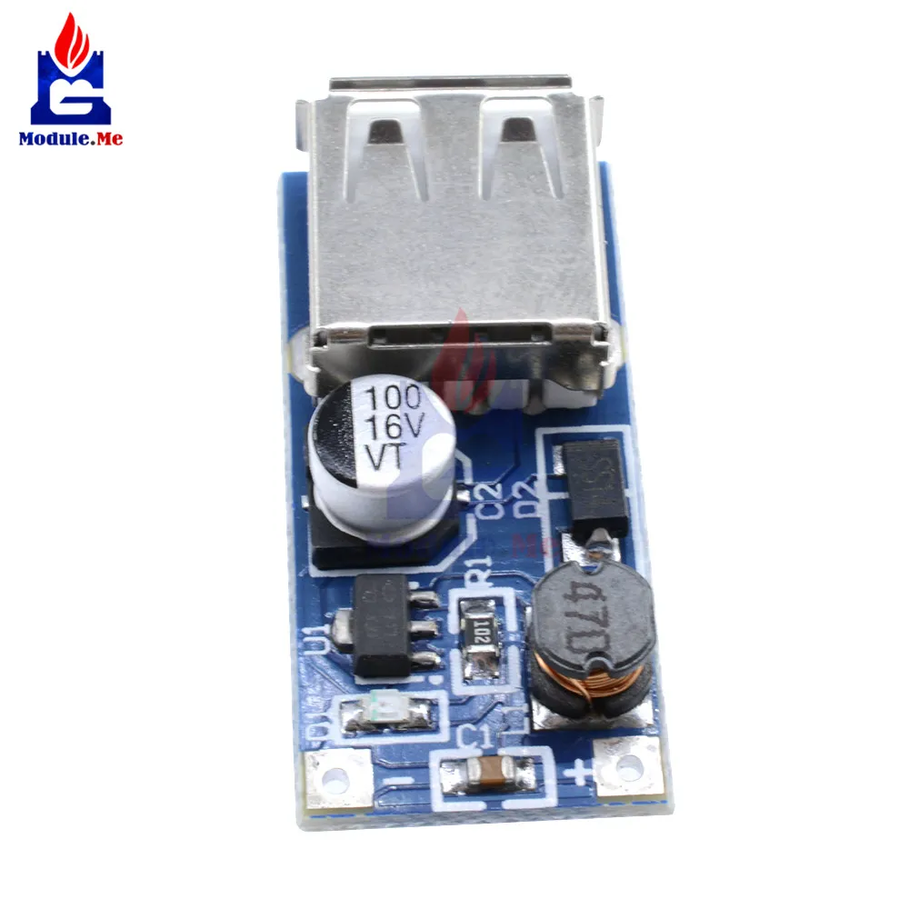 DC-DC USB повышающий Мощность Boost модуль 0,9 V-5 V 5V 600mA PFM Управление мини мобильный усилитель сигнала
