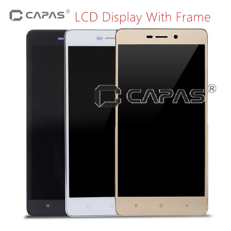 ЖК-дисплей с рамкой для Xiaomi Redmi 3 сенсорная панель ЖК-дигитайзер Redmi3 дисплей в