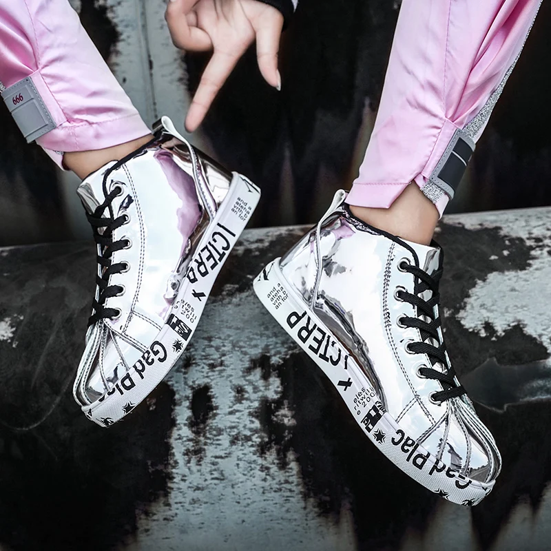 Удобные ботильоны zeeohh для мужчин и женщин кроссовки в стиле хип хоп высокие