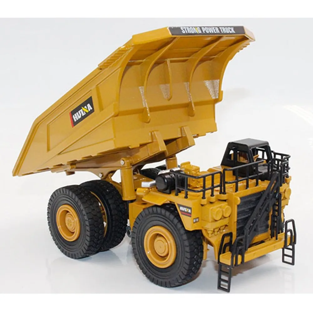 HUINA TOYS NO.1912 1/40 сплав для майнинга самосвал автомобиль литой металл Инженерная