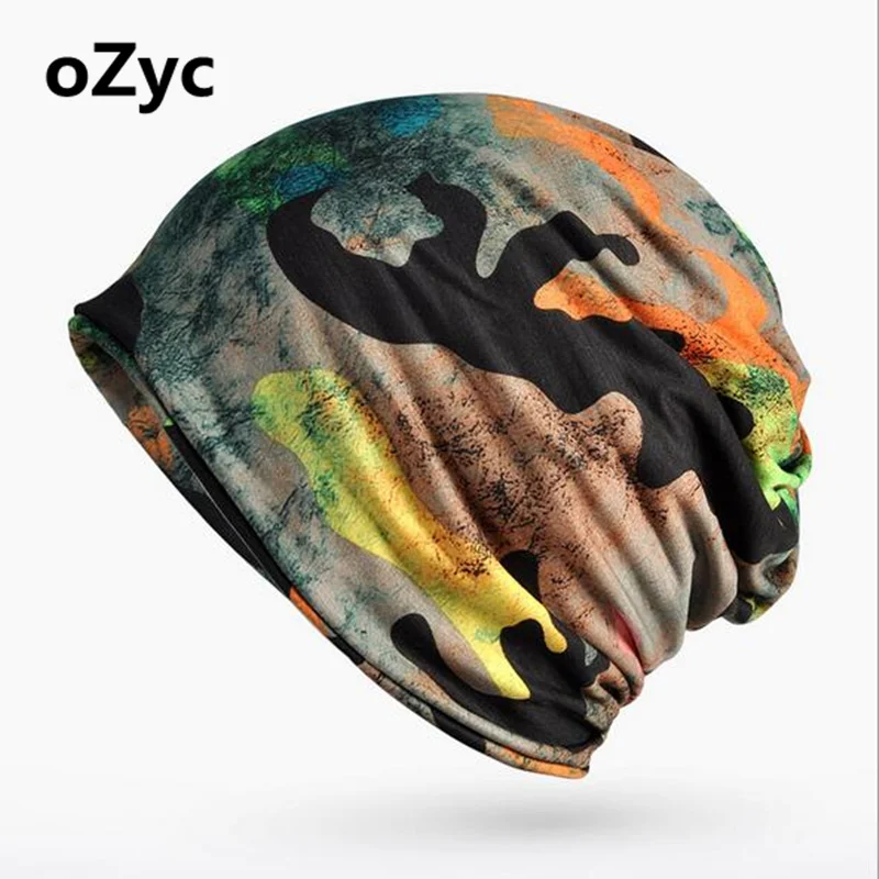 Новый 2 Применение камуфляж Кепки вязаный шарф и зимний Шапки для Для женщин