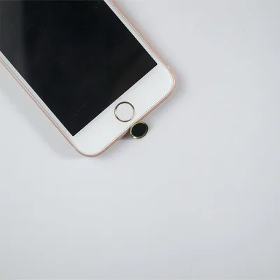 200 шт. алюминиевые металлические защитные кольца-наклейки для кнопки Home iphone 7 6 6s