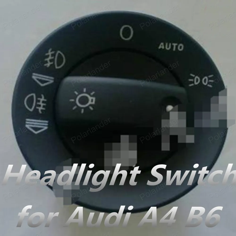 

Polarlander 8E0941531a 8E0941531 for A/udi A4 B6 Fog Headlight Lamp Knob Button Headlight Switch