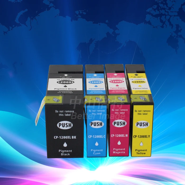 Чернильный пакет 1BK + 1 набор PGI 1200XL пигментных картриджей PGI1200XL для Canon MAXIFY MB2020