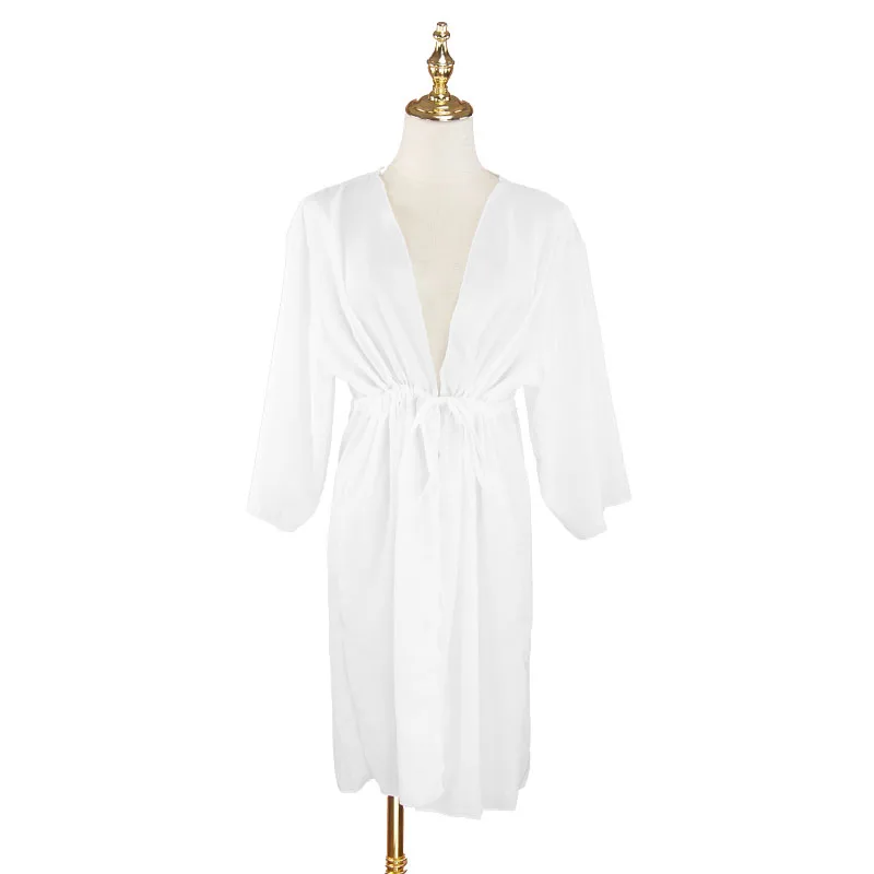 Beach dress Sarongs Cover-up Swimwear Bobe de Plage Pareo Tunics Bathing suit cover ups Saida Praia Bikini up |