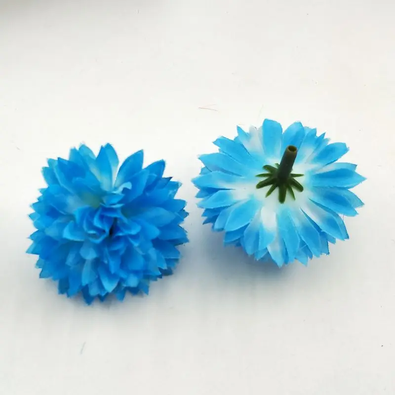 10 шт. маленькие цветы Хризантема острое Моделирование гвоздики голова цветка DIY