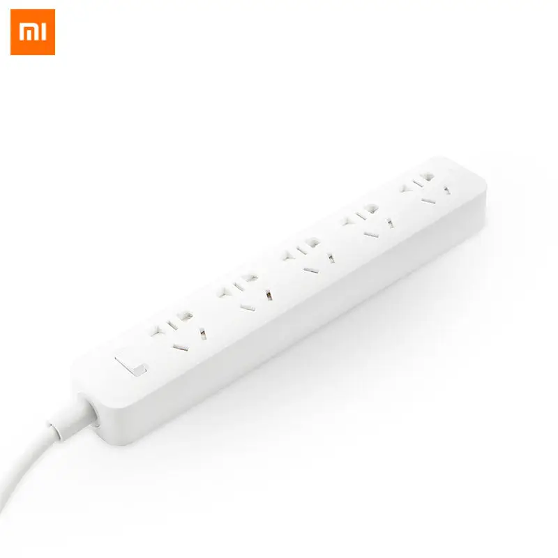 Оригинальный длинный провод Xiaomi 5 м электрическая розетка Mi портативная полоса