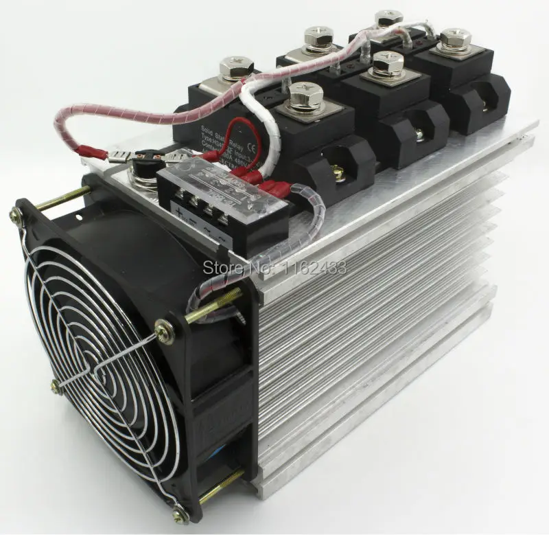 H3400ZF-3 трехфазный DC В AC 400A 24-480Vac промышленного класса твердотельные реле комплект/SSR комплект