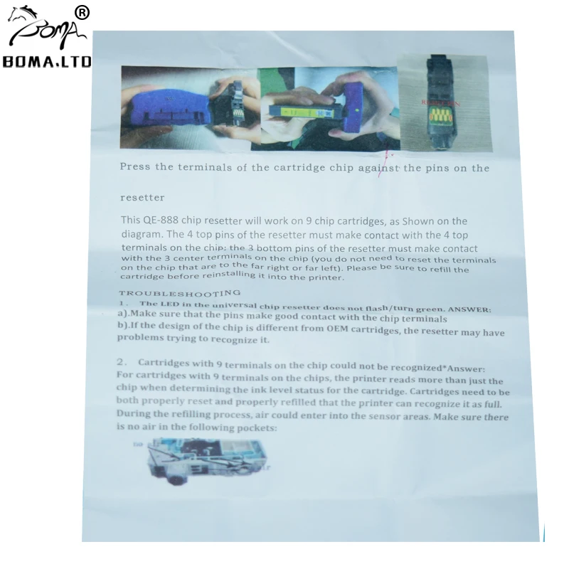 

BOMA.LTD New 252 27XL 18XL Cartridges Chip Resetter For EPSON WF-3620DWF WF-3640 WF-7110 WF-3620 WF-7610 WF-7620 T2701 T2711