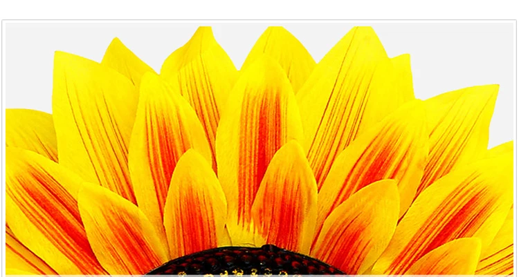 Трехмерное украшение подсолнуха имитация поддельный цветок Подсолнух видео