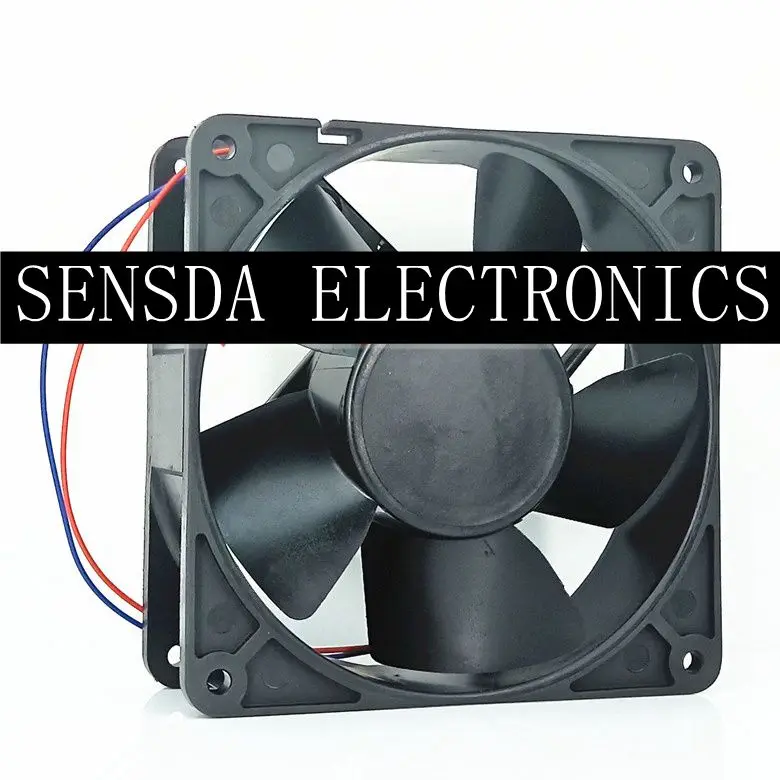 Тихий осевой охлаждающий вентилятор SXDOOL G1238E24B2 12038 24V 0.60A|Кулеры и системы