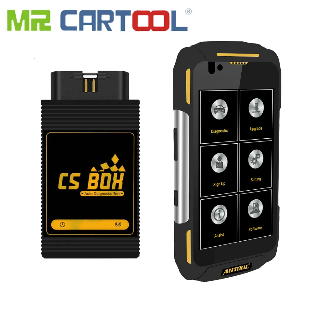 CARTOOL CS BOX Pro Multi Системы диагностики с Quad core Android 5 1 IP67 Рабочая платформа специальный