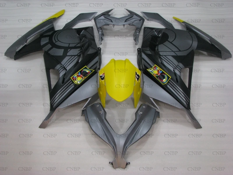 EX300 14 15 кузов EX 300 Ninja 2013 - 2015 матовые черные Серебряные серые Пластиковые