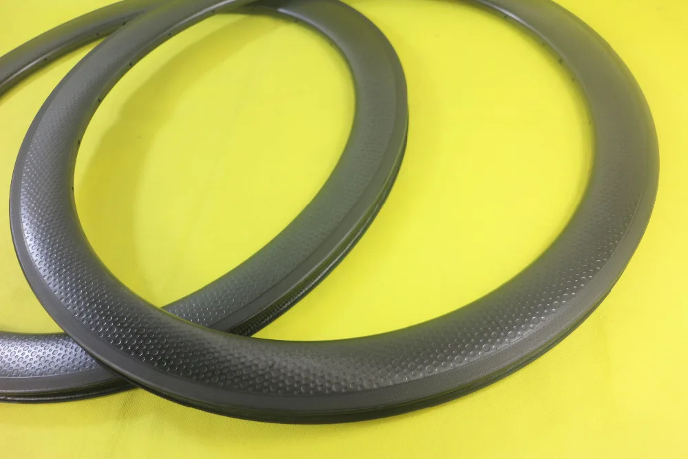 Диммированные обода 700c из углеродного волокна клинчер шириной 58 мм 20H 24H 28H