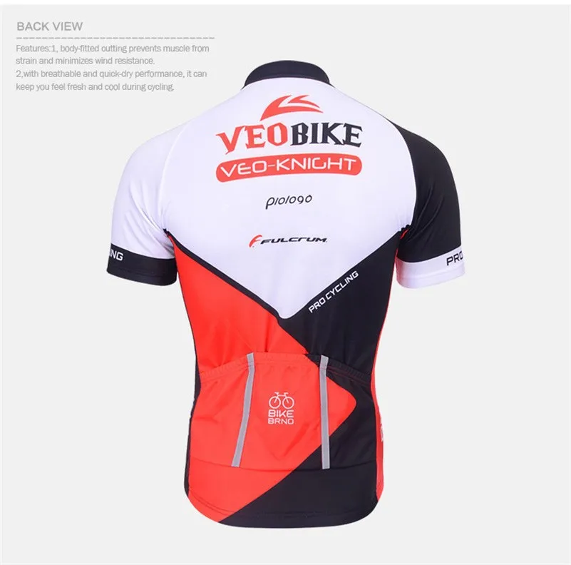 VEOBIKE, для езды на велосипеде, короткий рукав, футболки, мужские, для велоспорта, Джерси, Ropa Ciclismo, для велоспорта, спортивная одежда, для велосипеда, дышащая, быстросохнущая одежда