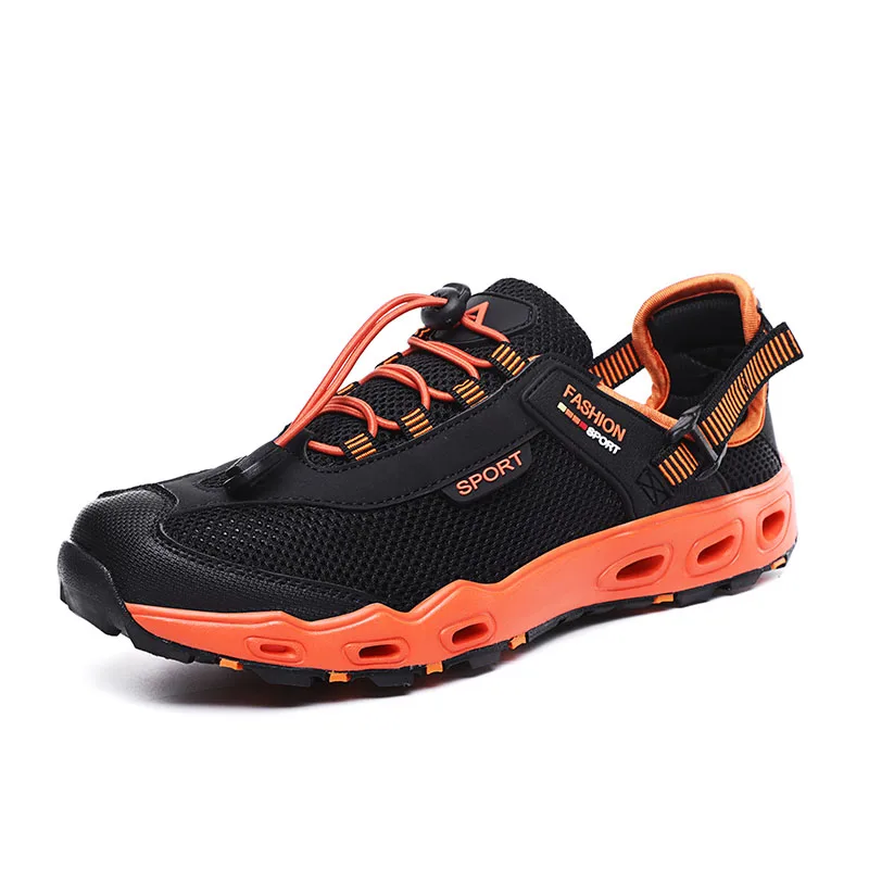 

Outdoor Auqa Upstream Shoes Men Summer Breathable Quick Dry Water Shoes Camping Hiking Sandals Men Trekking Walking Sneakers-in