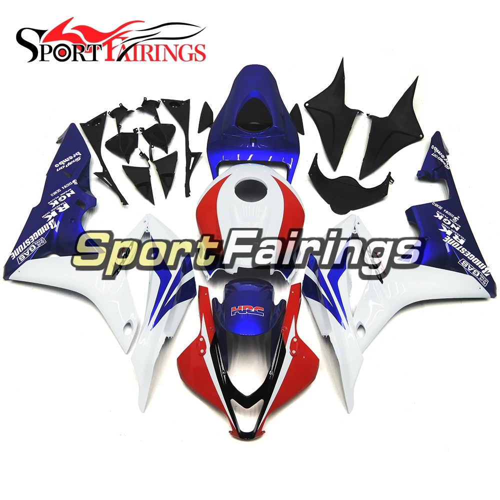 Injection Fairing Kits For Honda CBR600RR F5 2007 2008 Year CBR600 07 - 08 Fairings Motorcycle ABS Plastic White Blue Red | Автомобили и