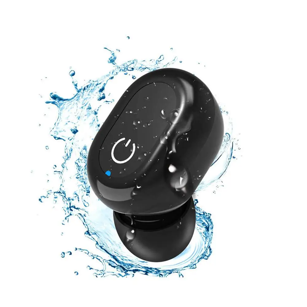 Беспроводные Bluetooth одиночные наушники Ipx8 водонепроницаемые Беспроводная