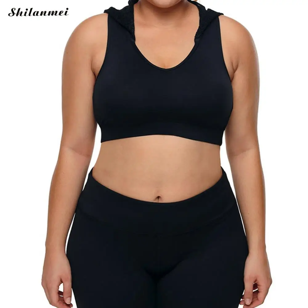 2018 New Women Hot Shapers Sports Tank Top Fitness Yoga Gym Running Cami Black Vest Intimates Sweat Bra Plus Size Sport Bras | Спорт и