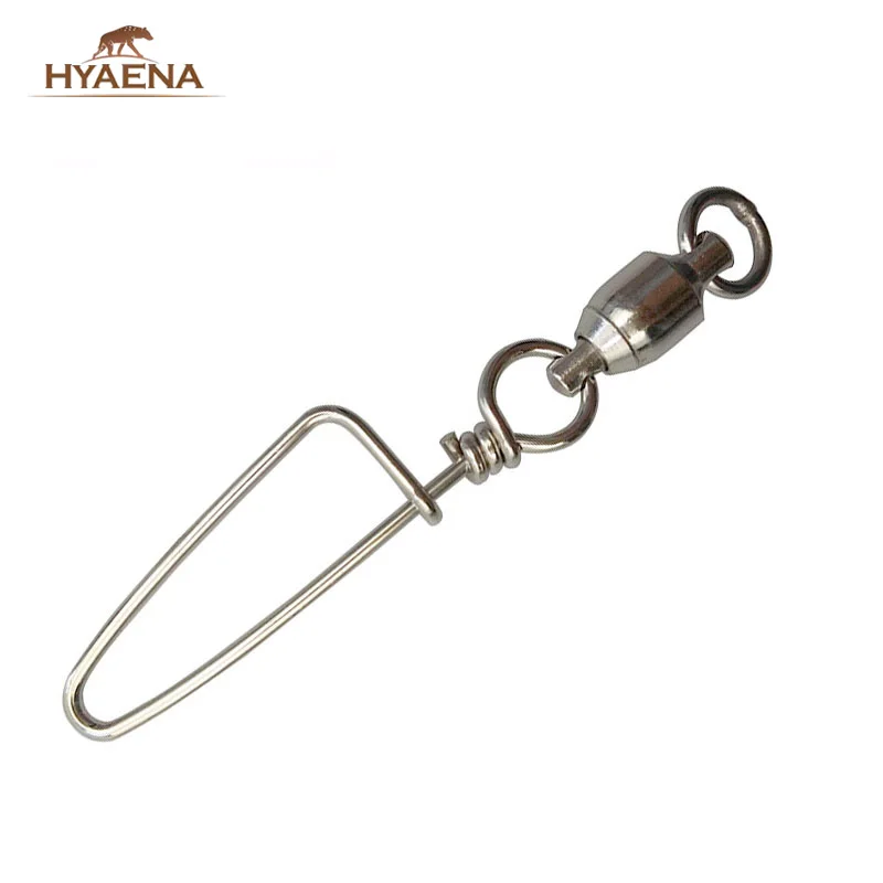 Hyaena 10 шт. шариковый подшипник рыболовный шарнир/оснастка Coastlock 100% латунь/черный