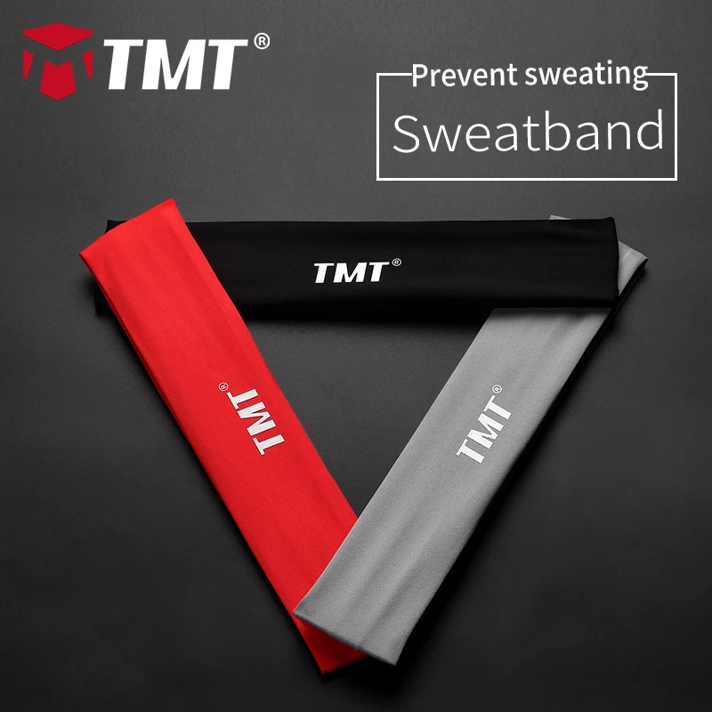 TMT спортивный Напульсник для тенниса фитнеса повязки волос йоги футбола бега