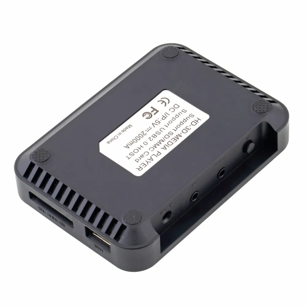 1080P HD медиаплеер SD/MMC ТВ видео SD MMC RMVB MP3 Мульти ТВ USB HDMI медиаплеер коробка поддержка USB жесткий диск