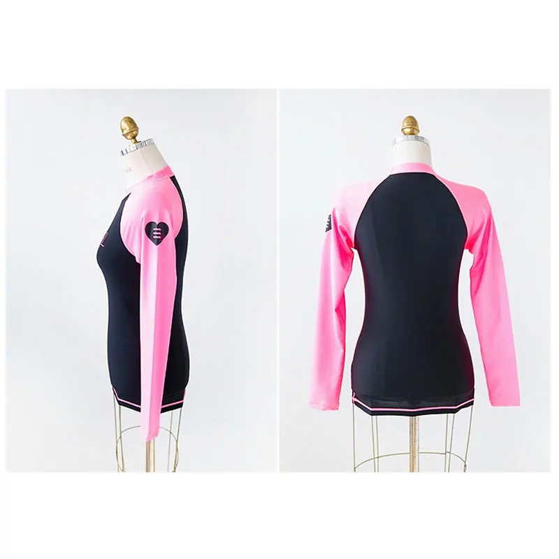 Woman's Dive Skin Women Girls Youth 2017 3-pieces Set Rash Guard and Leggings Long Sleeve Sports Wetsuit Swimwear Swim Su |