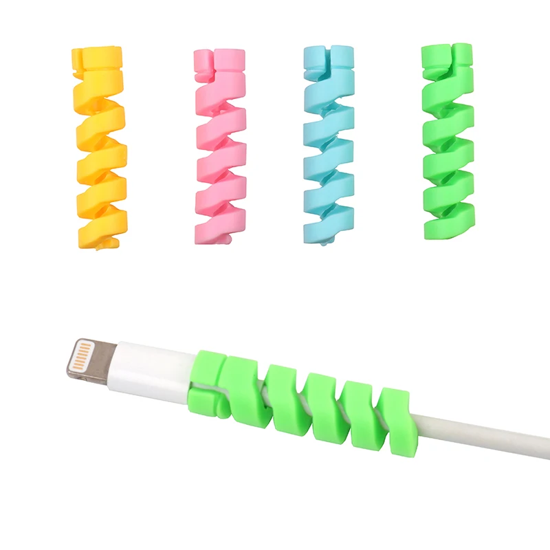 Гибкая спиральная трубка сматывания кабеля Кабельное устройство протектор шнур