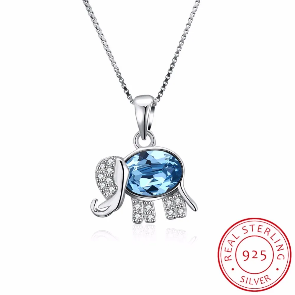 Ювелирные изделия из настоящего серебра 925 пробы с кристаллами Swarovski|Ожерелья| |