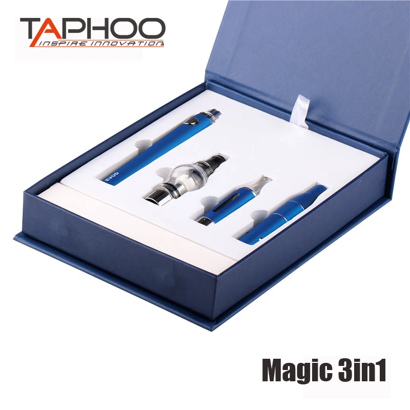 TAPHOO Magic 3 в 1 вощеный вапорайзер ручка набор сухая трава электронная сигарета со