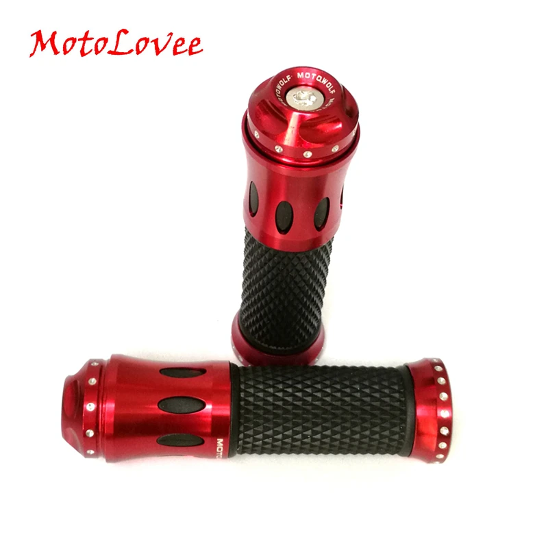 MotoLovee 7/8 'དྷ мм мотоциклетный алюминиевый гель с ЧПУ рукоятка резиновая Высокое