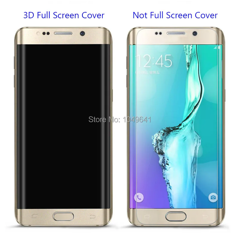 3D закаленное стекло для samsung Galaxy S7/S7 Edge изогнутый экран протектор S7 9H полностью