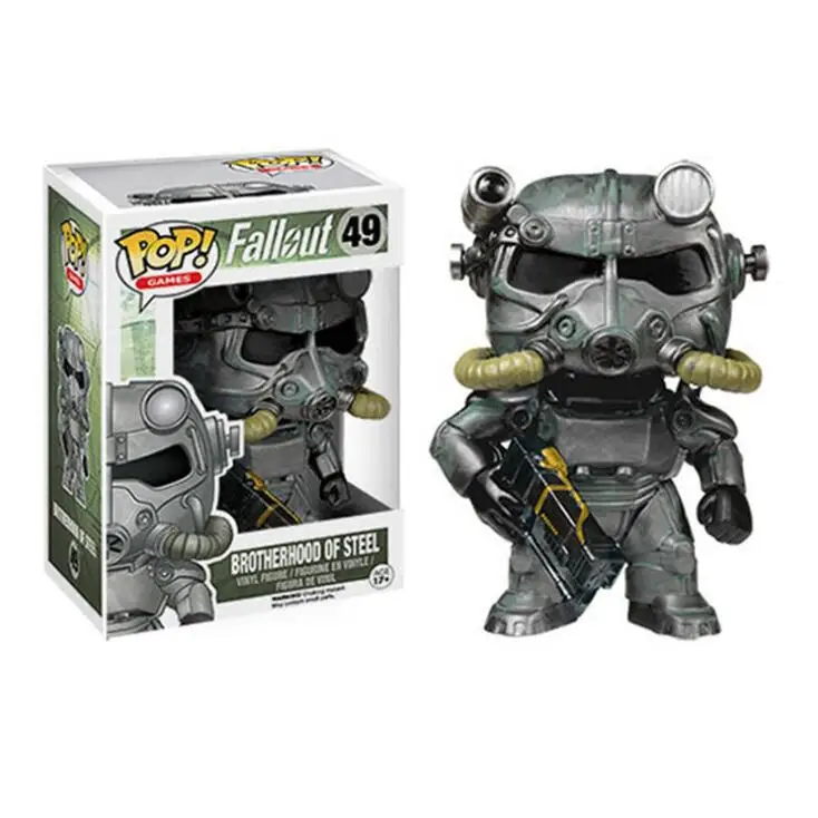 Funko Pop аниме Fallout 4 Коллекционная модель игрушки ПВХ экшн фигурка из фильма для