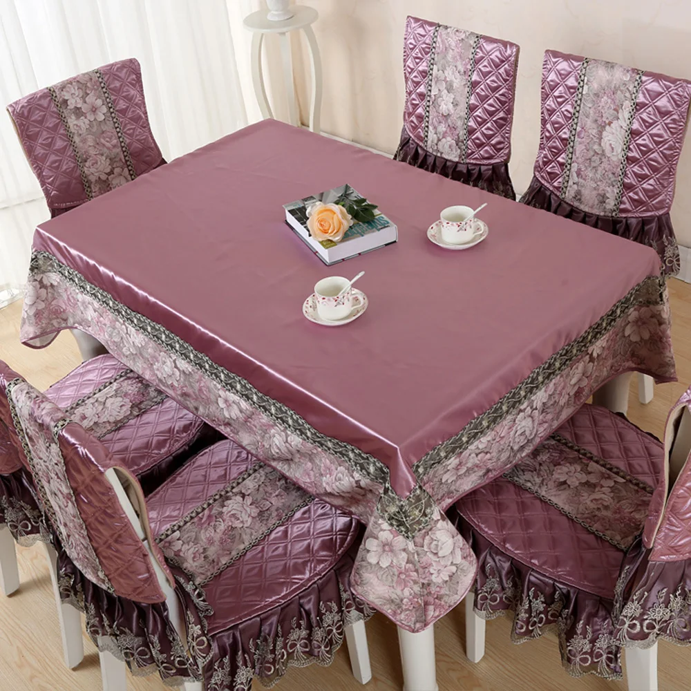 7 шт./компл. скатерть для стола из Китая в рождественском европейском стиле