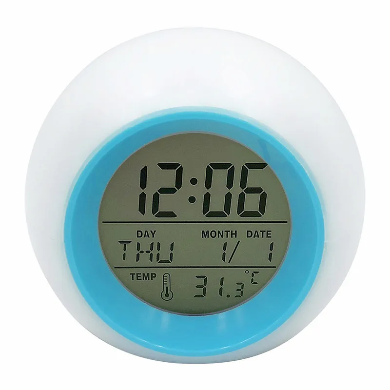 Цифровые часы будильник светодиодные световые будильники электронные с