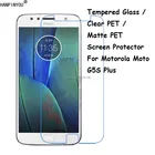 Прозрачная ПЭТматовая ПЭТ-защитная пленка для экрана Motorola Moto G5S Plus  G5S + XT1803 XT1804 5,5