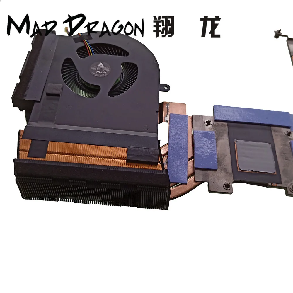 Бренд MAD DRAGON, охлаждающий вентилятор для ноутбука Dell ALIENWARE 51M-17 AREA-51M RTX 2080 0FY4CJ FY4CJ AT2F1005DT0