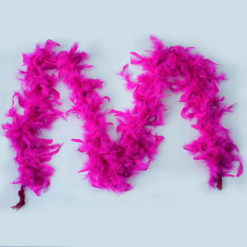 2 м пушистое перо Boas полоса Marabou DIY ремесло Рождественское украшение для свадебной