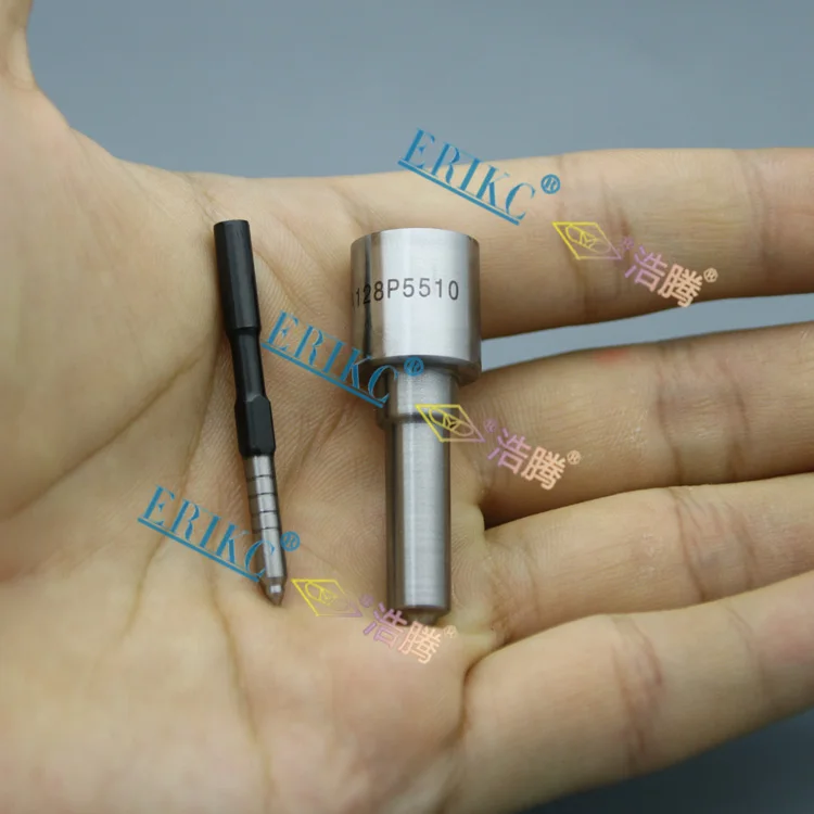 Запасные дизельные сопла ERIKC Dsla128p5510 стандартная рельса сопло Dsla 128 P 5510 (0433175510)