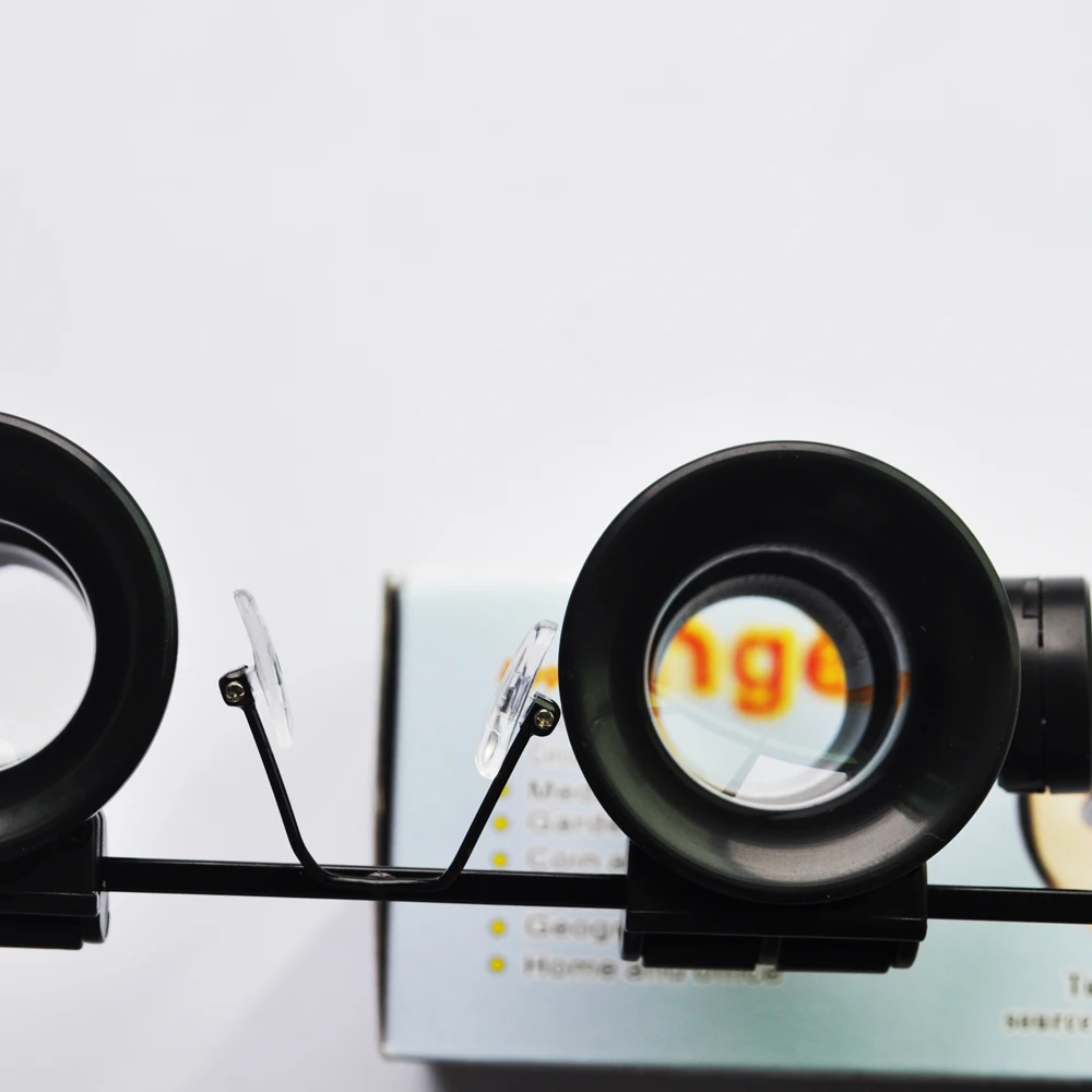 SOSW-20x Magnifier Magnifying Eye Glasses Loupe Lens Jeweler Watch Repair LED Light | Наручные часы