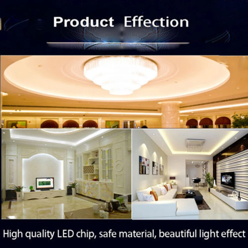 HKZZI 5M LED Strip Light SMD3528 IP65 Waterproof DC12V Roll Flexible 300LEDS RGB For TV Garden Corridor Road Livingroom | Лампы и
