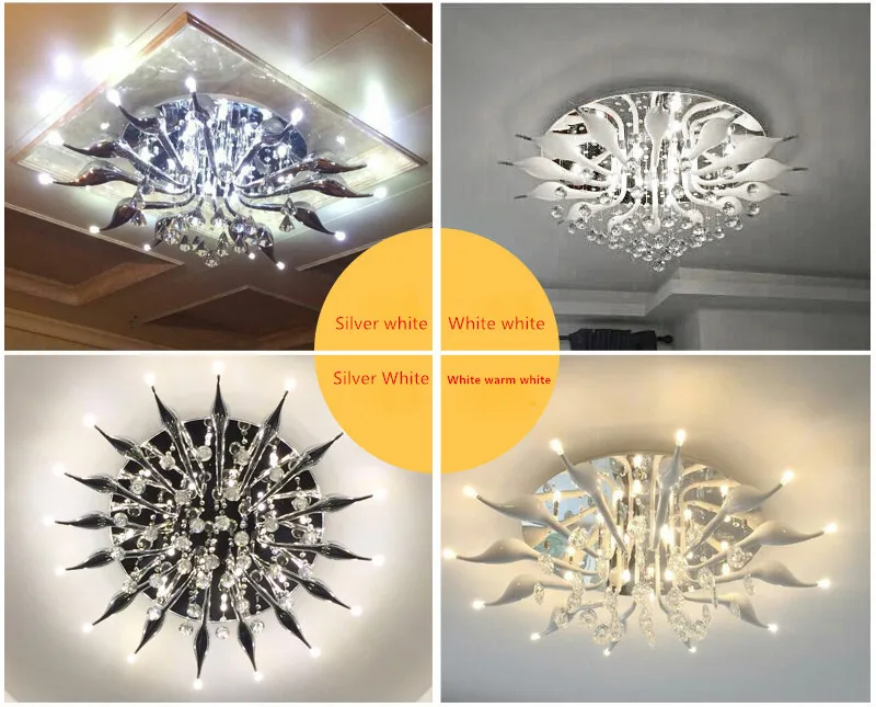 Современные потолочные лампы FUMAT креативные светильники K9 luminaria светодиодные