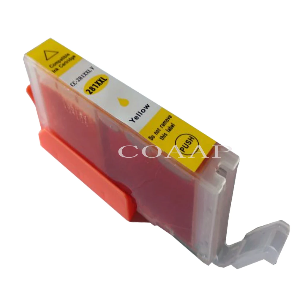 5 шт. совместимый PGI 280XL CLI 281XL чернильный картридж для canon 280 281 Pixma TS6120 TS8120 TS9120 струйный принтер