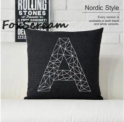 Nordic декоративные подушки decorativos, Оленей Подушки Бросить подушки для софы, геометрические подушку набор олень 45x45 случае охватывает,подушка на кресло,подушка прикол,наволочки на подушки - Цвет: D 45x45cm