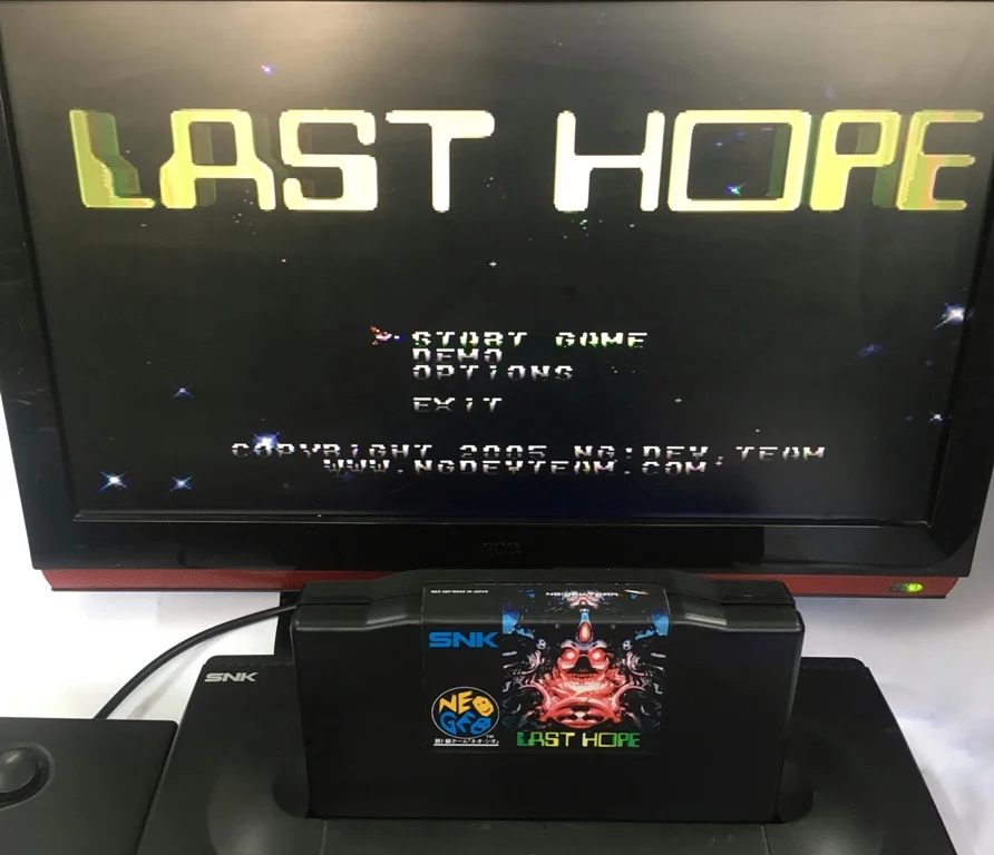 Игровой картридж NEOGEO AES последней надеждой(нелицензионный) для консоли SNK NEO GEO AES