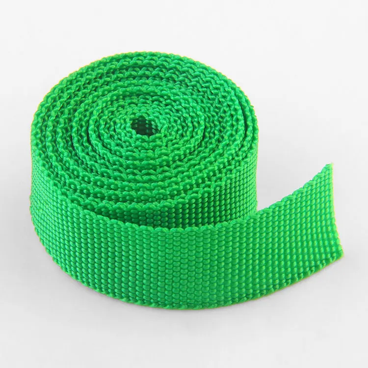 Grass green 20mm 100 ярдов/партия 20 мм Ширина PP лямки лента для рюкзака Сумка ремень Швейные аксессуары ручной работы ремесло 14 цветов - Цвет: Grass green 20mm