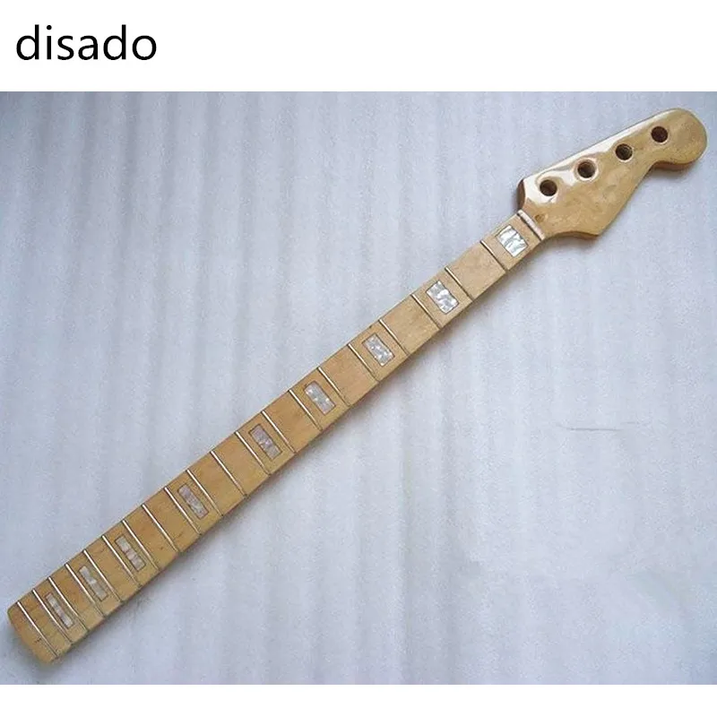 Disado 20 Frets Maple Electric Bass Guitar Neck Maple Fingerboard Wholesale Musical Instruments Accessories