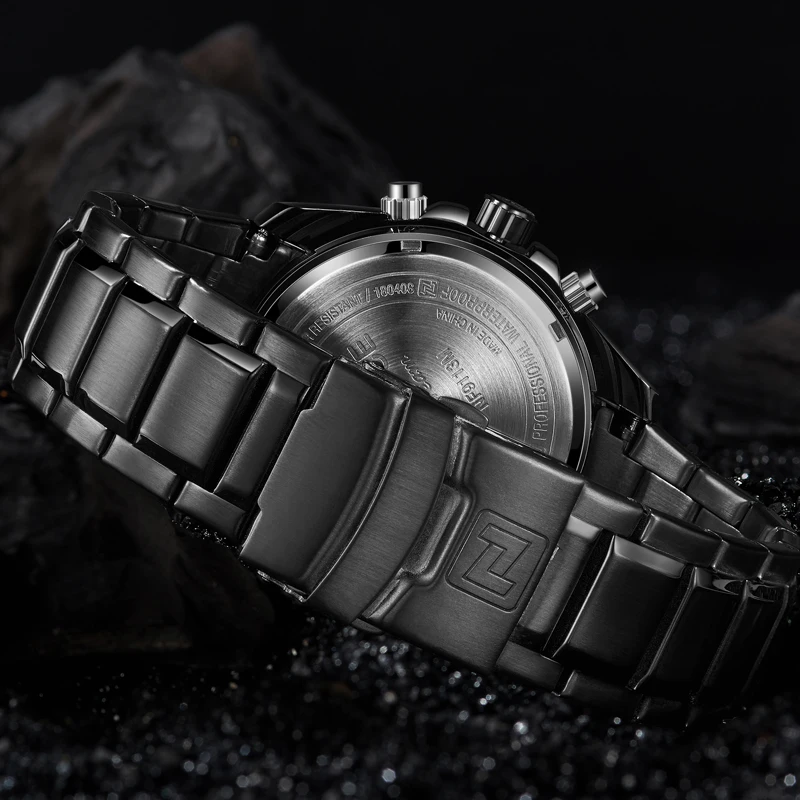 NAVIFORCE Fashion Casual Brand Waterproof Quartz Watch Men Military Stainless Steel Sports Watches Man Clock Relogio Masculino | Наручные