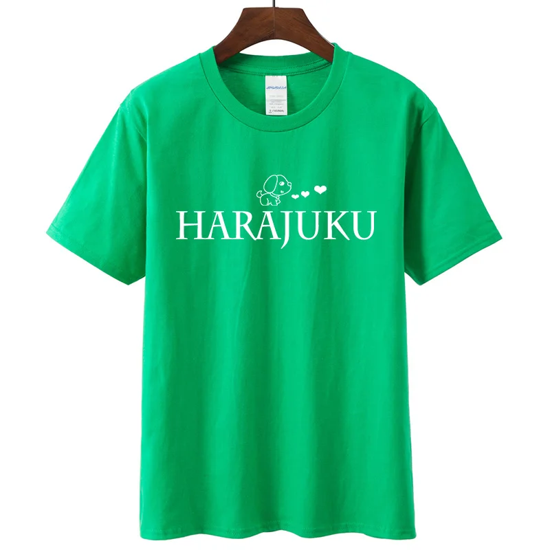 Harajuku Милая стильная длинная футболка с рисунком собаки женская одежда весна 2019
