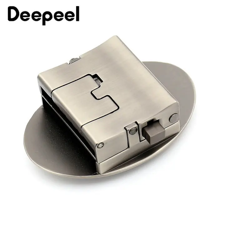 Deepeel 1 шт. 36 мм модный простой мужской ремень с пряжкой из сплава автоматическая